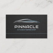 Professioneller QR-Code für Autowerkstätten Visitenkarte (Vorderseite)