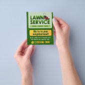 Professioneller Rasenpflege-Service-Flyer Flyer (Gruppe)