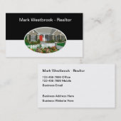 Professioneller Real Anwesen Agent Visitenkarte (Vorne/Hinten)