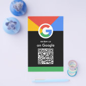 Professioneller Scan, um Google-QR-Code Geschäft z Flyer (Einzeln)