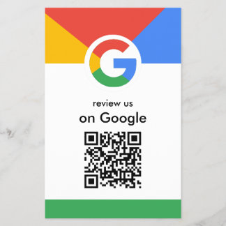 Professioneller Scan, um Google-QR-Code Geschäft z Flyer