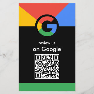 Professioneller Scan, um Google-QR-Code Geschäft z Flyer