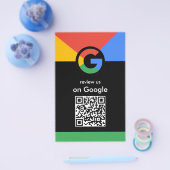Professioneller Scan, um Google-QR-Code Geschäft z Flyer (Einzeln)