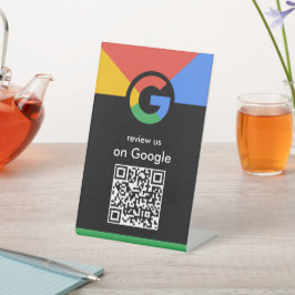 Professioneller Scan zur Überprüfung des Google-QR Sockelschild