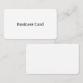 Professioneller Standard, 3,5" x 2,0" Visitenkarte (Vorne/Hinten)