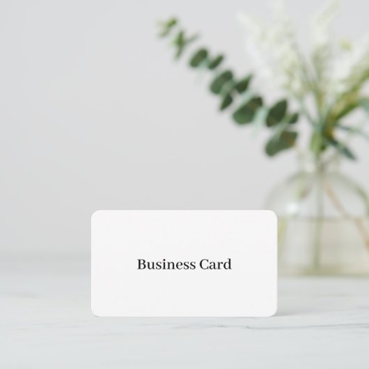 Professioneller Standard, 3,5" x 2,0" Visitenkarte (Stehend Vorderseite)