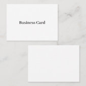Professioneller Standard, 3,5" x 2,0" Visitenkarte (Vorne/Hinten)