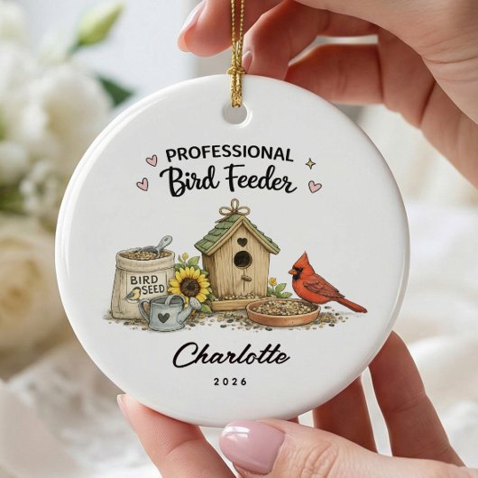 Professioneller Vogelfutter-Ornament Keramik Ornament