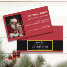Professioneller Weihnachtsmann-Gürtel-Foto