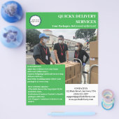 Professioneller Zustelldienst Flyer (Einzeln)