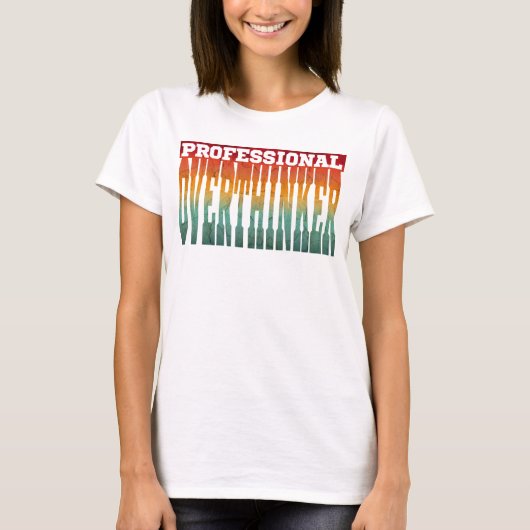 Professioneller Zweifler T-Shirt (Vorderseite)