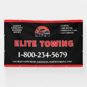 Professionelles Abschleppwagen-Service-Banner | Ri Banner (Horizontal)