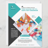Professionelles Apothekenflyer-Vorlage (Vorderseite)