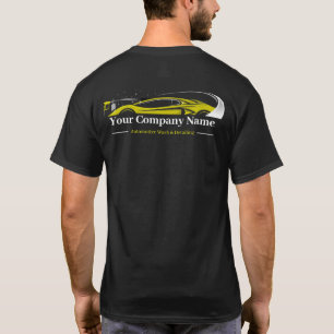 Professionelles Auto-Detailing-Autowaschunternehme T-Shirt
