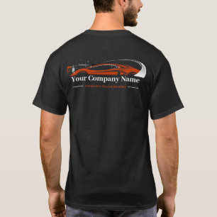 Professionelles Auto-Detailing-Autowaschunternehme T-Shirt