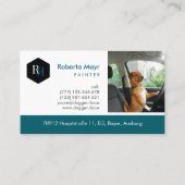 Professionelles automatisches Logo Visitenkarte (Vorderseite)