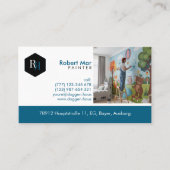 Professionelles automatisches Logo Visitenkarte (Vorderseite)