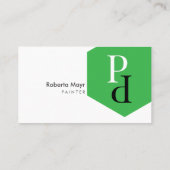 Professionelles automatisches Logo Visitenkarte (Rückseite)
