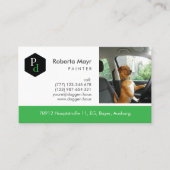 Professionelles automatisches Logo Visitenkarte (Vorderseite)