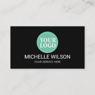 Professionelles benutzerdefiniertes Logo minimalis Visitenkarte