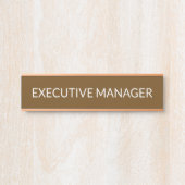 Professionelles benutzerdefiniertes Namensschild B (Vorderseite )