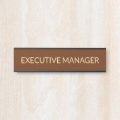 Professionelles benutzerdefiniertes Namensschild B (Vorderseite )