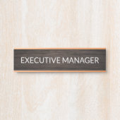 Professionelles benutzerdefiniertes Namensschild B (Vorderseite )