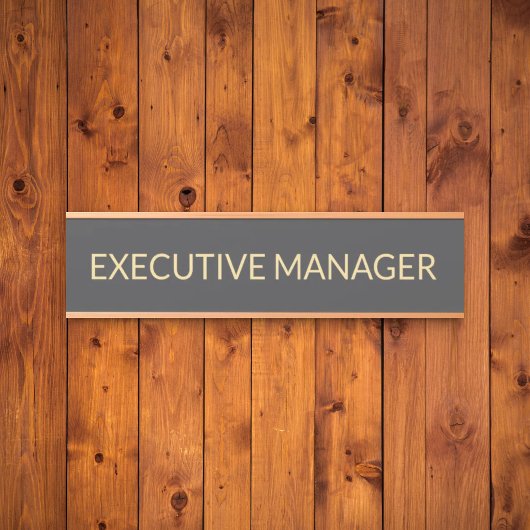 Professionelles benutzerdefiniertes Namensschild B