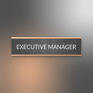 Professionelles benutzerdefiniertes Namensschild B