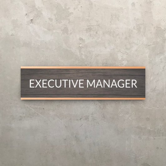 Professionelles benutzerdefiniertes Namensschild B
