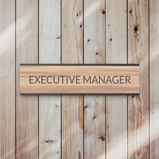Professionelles benutzerdefiniertes Namensschild B