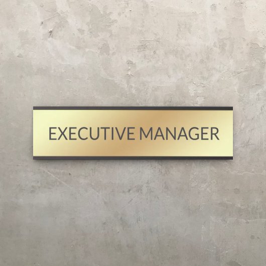Professionelles benutzerdefiniertes Namensschild B