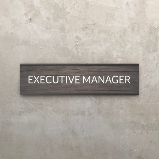 Professionelles benutzerdefiniertes Namensschild B