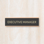 Professionelles benutzerdefiniertes Namensschild B (Vorderseite )