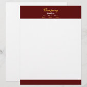 Professionelles Briefpapier (Vorne/Hinten)
