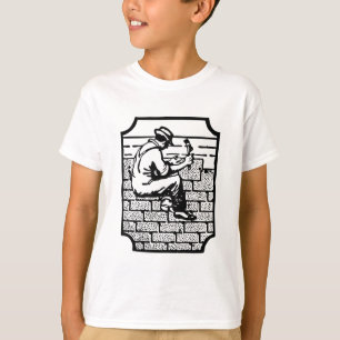 Professionelles Dachdecker-Konstruktionsdesign T-Shirt