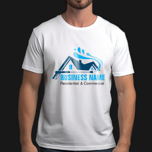 Professionelles Druckreinigen Kraftreinigung T-Shirt