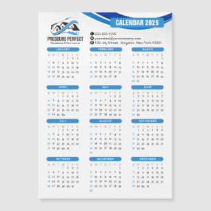 Professionelles Druckreinigen und Power Cleaning Magnetkarte