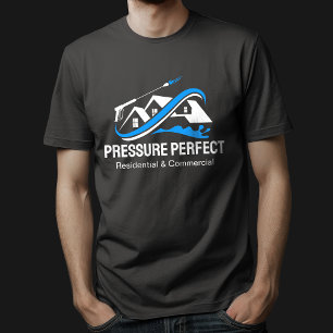 Professionelles Druckreinigen und Power-Reinigung T-Shirt