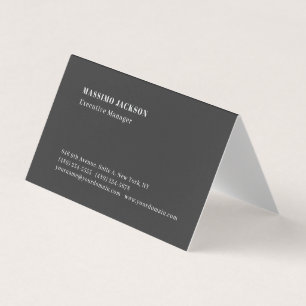 Professionelles einfaches minimalistisches moderne visitenkarten