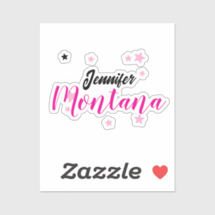 Professionelles elegantes modernes minimalistische aufkleber