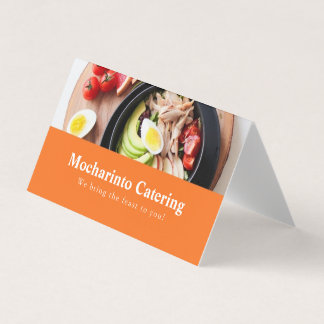 Professionelles Elegantes Restaurant und Catering- Visitenkarten
