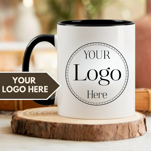 Professionelles Firmenlogo auf Kaffeetasse