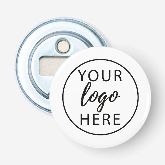 Professionelles Firmenlogo Flaschenöffner (Vorderseite)