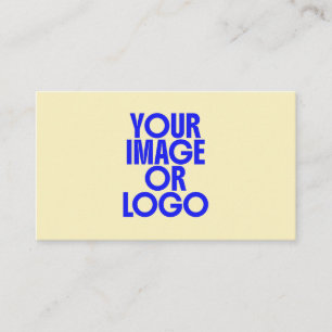 Professionelles Foto-Logo Boutique Minimal Gelb Visitenkarte
