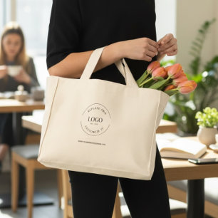 Professionelles Geschäft-Logo Website Einfach  Mini Stoffbeutel