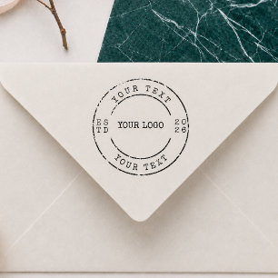 Professionelles Geschäftsbranding – Individueller  Gummistempel