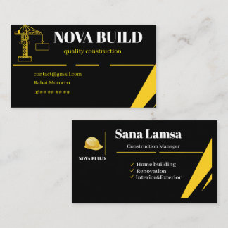 Professionelles Geschäftskartendesign Visitenkarte