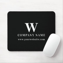 Professionelles Geschäftslogo Monogramm Name Websi