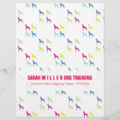 Professionelles Hundetrainer-Flyer Great Dane  Flyer (Vorne)